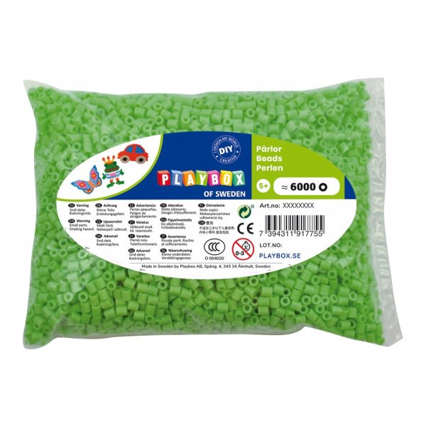 Perles 6000 vert clair