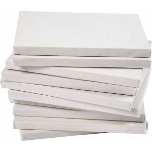 Toile à peindre - blanc - A2 - 20 pcs Toile à peindre - blanc - A2 - 20 pcs