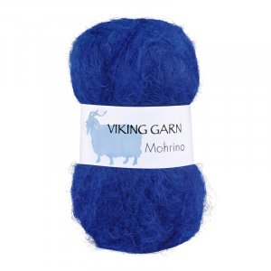 Fil Viking Mohrino 50g - Bleu royal (525) Fil Viking Mohrino 50g - Bleu royal (525)