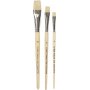 Pinceaux Natur Line - non. 8+12+20 - assiette - 3 pices