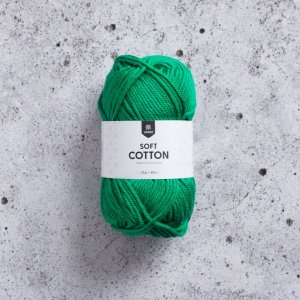 Coton Doux 50g - Vert feuille Coton Doux 50g - Vert feuille