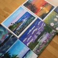 Image client Palette en plastique Ronde