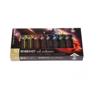Peinture à l'huile Rembrandt en kit de démarrage - 10 pcs Peinture à l'huile Rembrandt en kit de démarrage - 10 pcs