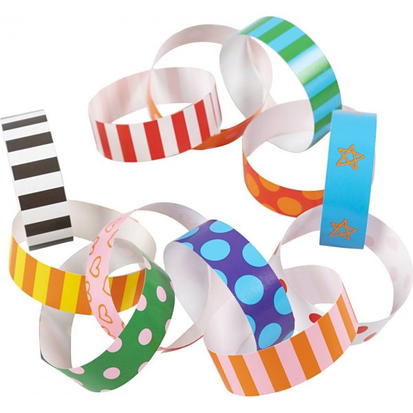 Bandes de guirlande avec imprim -  motifs - 2400 pcs