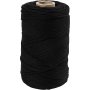 Fil macram - noir - 2 mm - 198 m