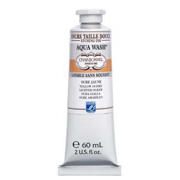Encre d\\\'imprimerie Aqua Wash Charbonnel Ink. 60 ml