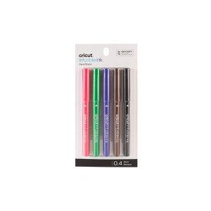 Stylos fins 5-pack Cricut Explore/Maker - Couleurs de base Stylos fins 5-pack Cricut Explore/Maker - Couleurs de base