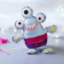 Mini Kit DIY Couture, couleurs mlanges, Monstre en feutrine