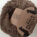 Image client Fil DROPS Alpaca Bouclé Mix - 50g - Marron (0602)