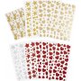 Autocollants paillets - 8 feuilles