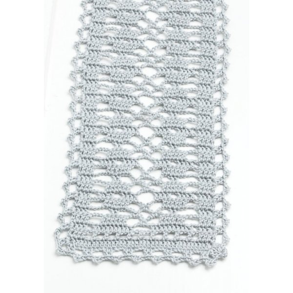Patron au crochet - Bande de fentre au crochet