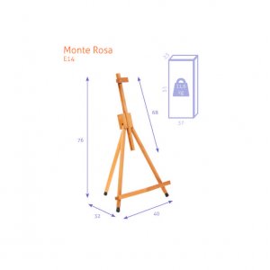 Chevalet - Tableau N°14 - Mont Rose Chevalet - Tableau N°14 - Mont Rose