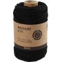 Fil macram - noir - 4 mm - 55 m