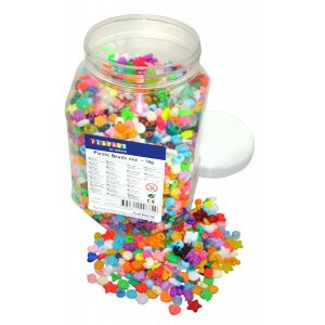 Mélange de perles en plastique 3350 pcs Mélange de perles en plastique 3350 pcs