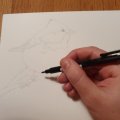 Image client Stylo gomme Tombow MONO zéro ř 2,3mm - Noir