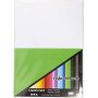 Carton cratif - couleurs mlanges - A2 - 20 pcs