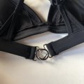 Image client Boucles pour bikini/passant de ceinture acier couleur argent 25 mm