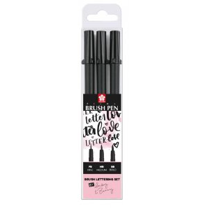 Stylos pinceaux Pigma - 3 stylos (FB, MB, BB) Stylos pinceaux Pigma - 3 stylos (FB, MB, BB)