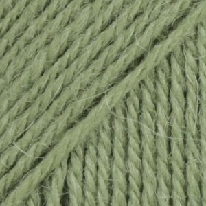 Fil DROPS Flora Uni Color - 50g - Vert (15) Fil DROPS Flora Uni Color - 50g - Vert (15)