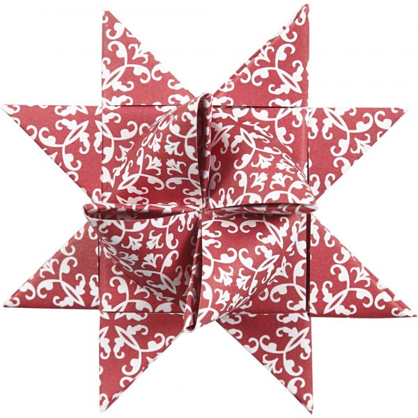 Bandes toiles - rouge - blanc - 6,5+11,5 cm - 60 bandes