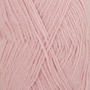 Fil DROPS Alpaca Uni Color - 50g - Rose terne (3112) Fil DROPS Alpaca Uni Color - 50g - Rose terne (3112)
