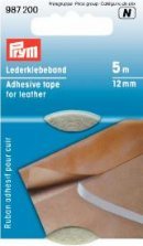 Adhésif double face pour cuir - 12 mm x 5 m Adhésif double face pour cuir - 12 mm x 5 m