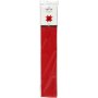 Bandes toiles - rouge - 11,5 cm - 100 bandes