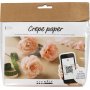 Mini Kit DIY Papier Crpe - Oeillets