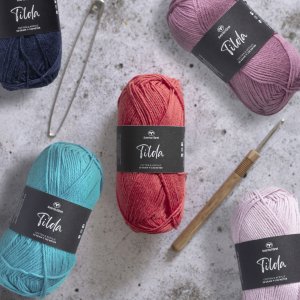 Fil Tilda de mouton noir 50g
