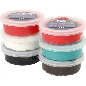 Silk Clay® - Couleurs de Noël - 6 x 14 g Silk Clay® - Couleurs de Noël - 6 x 14 g