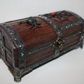 Image client Coffret en bois 22 x 14 x 9 cm - non traité 4 pièces