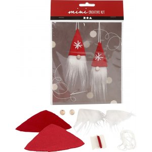 Mini Kit DIY - Pères Noël suspendus Mini Kit DIY - Pères Noël suspendus