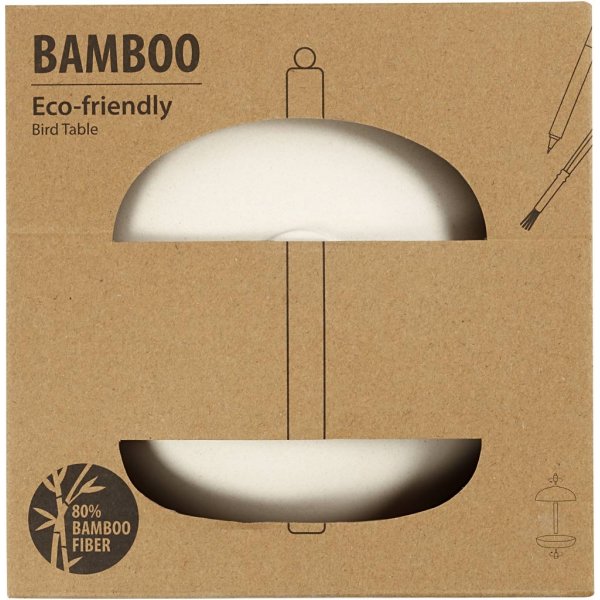 Table  oiseaux en bambou