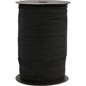 Cordon élastique 2 mm - noir - 250 m Cordon élastique 2 mm - noir - 250 m