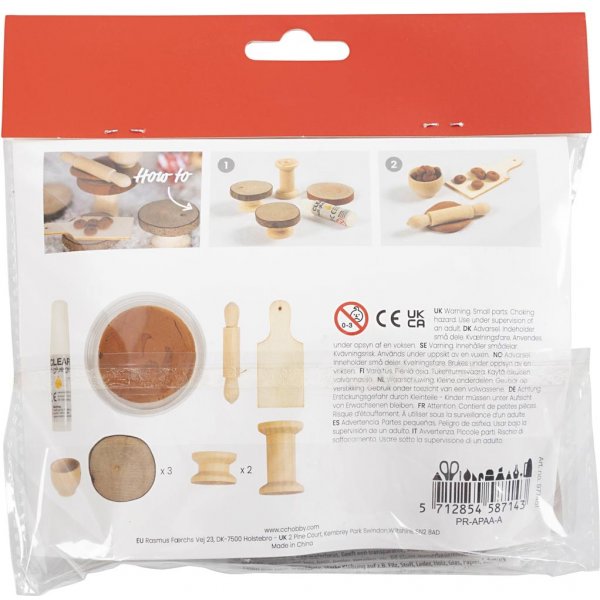 Mini Kit DIY Porte du Pre Nol - Cuire des biscuits