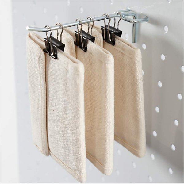 Clips - noirs - 19 mm - 40 pcs