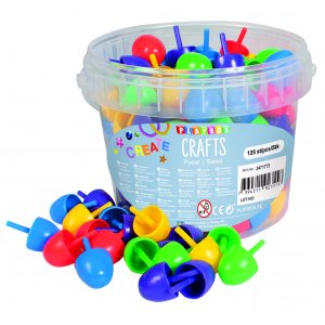 Mosaïque de couleurs en seau Grande pointe - 125 pcs Mosaïque de couleurs en seau Grande pointe - 125 pcs