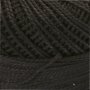 Fil de coton merceris - noir - 20 g