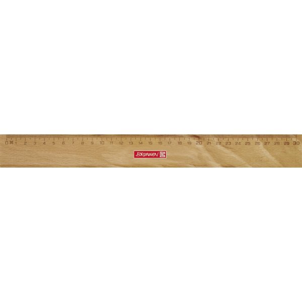Rgle en bois 30 cm
