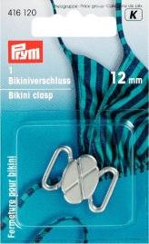 Boucles pour bikini/ceinture rencontrées. 12 mm couleur argent./mat Boucles pour bikini/ceinture rencontrées. 12 mm couleur argent./mat