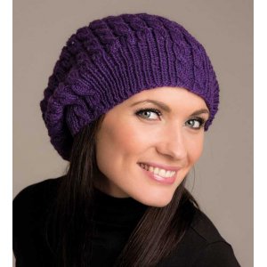 Patron tricot - Bonnet avec tresses (1213-3) Patron tricot - Bonnet avec tresses (1213-3)