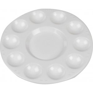 Palette - blanc - Ø17 cm - 10 pcs Palette - blanc - Ø17 cm - 10 pcs