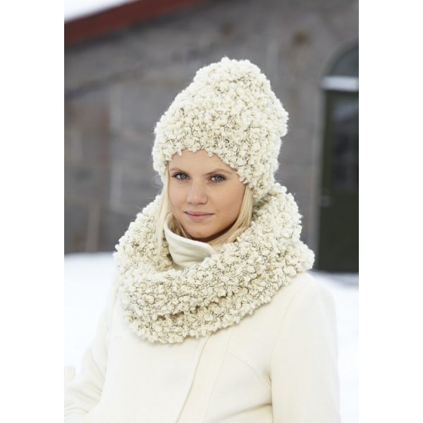 Patron Tricot - Bonnet et charpe Polo (Sibrie)