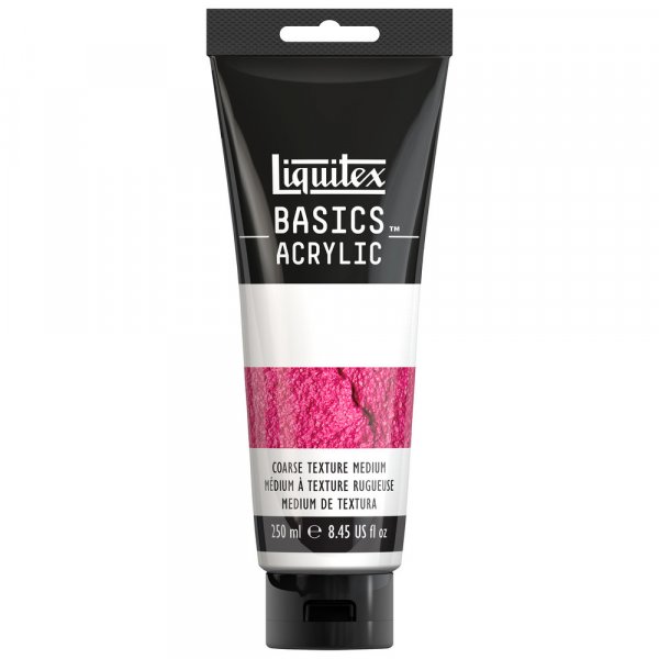 Mdium acrylique - Additifs Liquitex Basics - 250 ml - Gel  texture grossire en pot