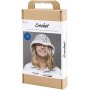 Kit DIY Crochet, Chapeau de Pcheur Brut