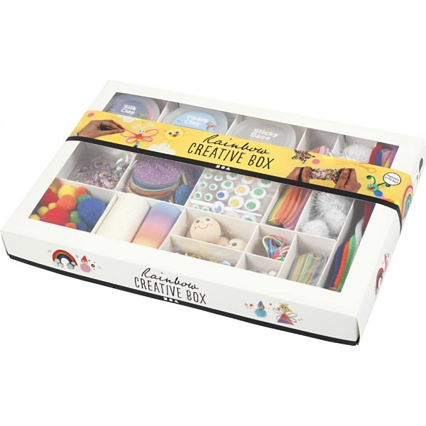Coffret cratif - Arc-en-ciel