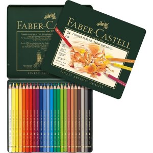 Crayons de couleur Polychromos - 24 Crayons Crayons de couleur Polychromos - 24 Crayons