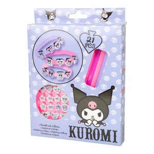Ensemble de bracelets Kuromi - 3 bracelets avec 18 breloques