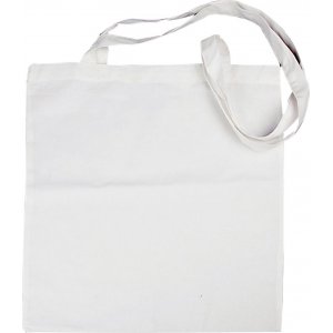 Sac textile à longue anse - blanc - 10 pcs Sac textile à longue anse - blanc - 10 pcs