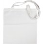 Sac textile  longue anse - blanc - 10 pcs